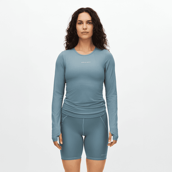 Jacquard Långärmad Blå – från Röhnisch – 499 kr – hos Bodystore