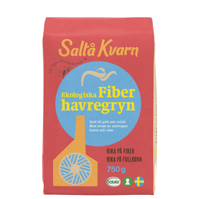 Fiberhavregryn 750 g – från Saltå Kvarn – 43 kr – hos Bodystore