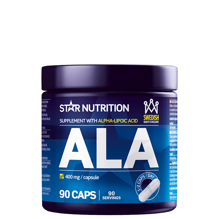 ALA Fettförbrännare 90 Kapslar från Star Nutrition – köp hos Bodystore