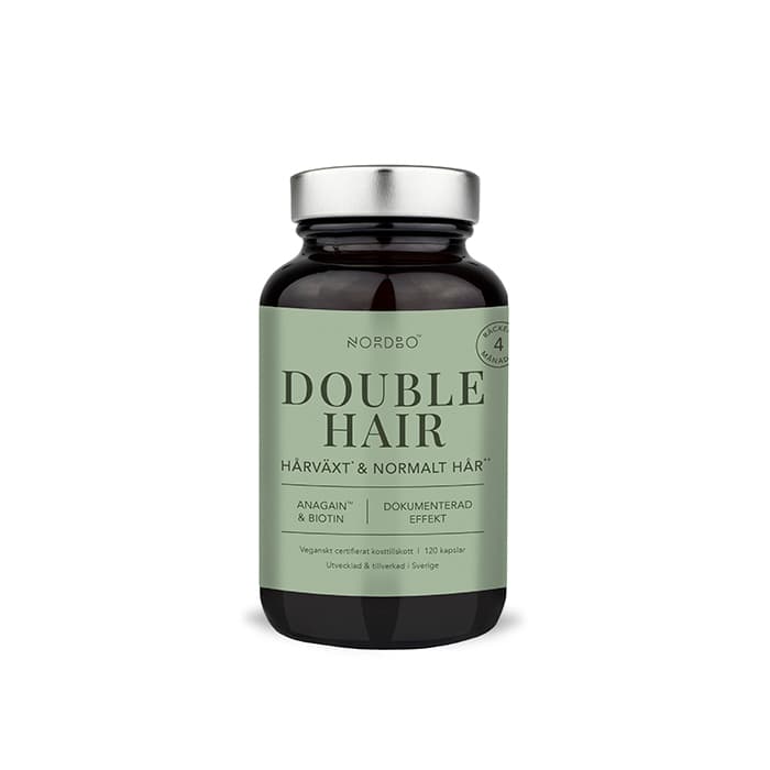 Double Hair 120 kapslar – från Nordbo – 549 kr – hos Bodystore