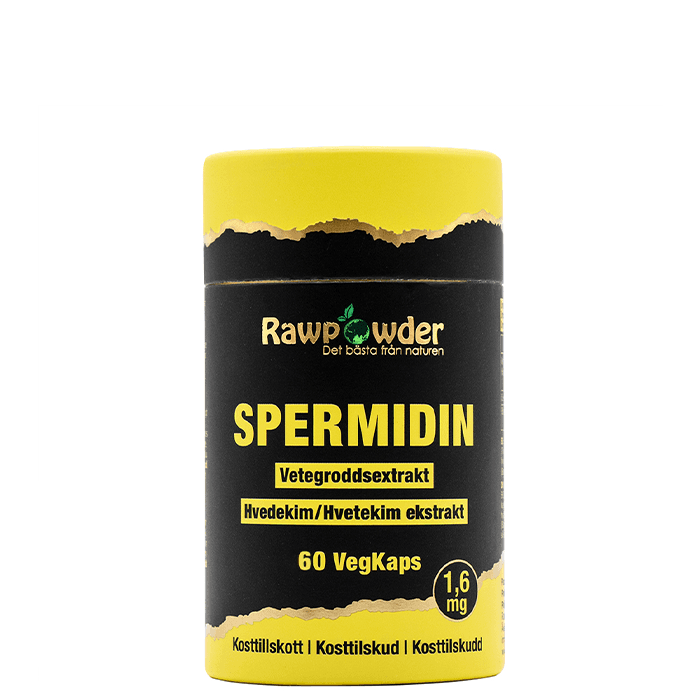 Spermidin 1,6 mg 60 kapslar – från Rawpowder – 106 kr – hos Bodystore