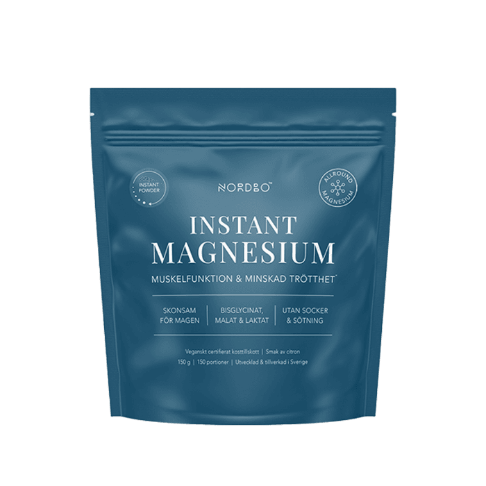 Instant Magnesium 150 g – från Nordbo – 179 kr – hos Bodystore