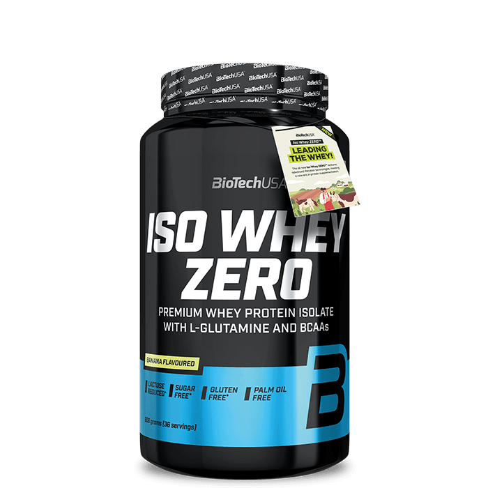 Iso Whey Zero Laktosreducerat Vassleproteinisolat 908 g – från Biotech USA – 599 kr – hos Bodystore