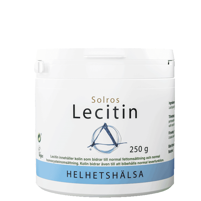 Lecitin från solros 250 g – från Helhetshälsa – 149 kr – hos Bodystore