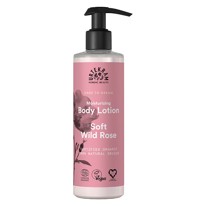 Soft Wild Rose Bodylotion 245 ml – från Urtekram Nordic Beauty – 79 kr – hos Bodystore