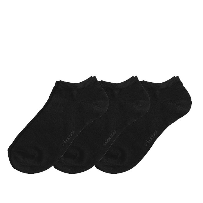 3-pack Essential Steps, Black – från Björn Borg – 89 kr – hos Bodystore