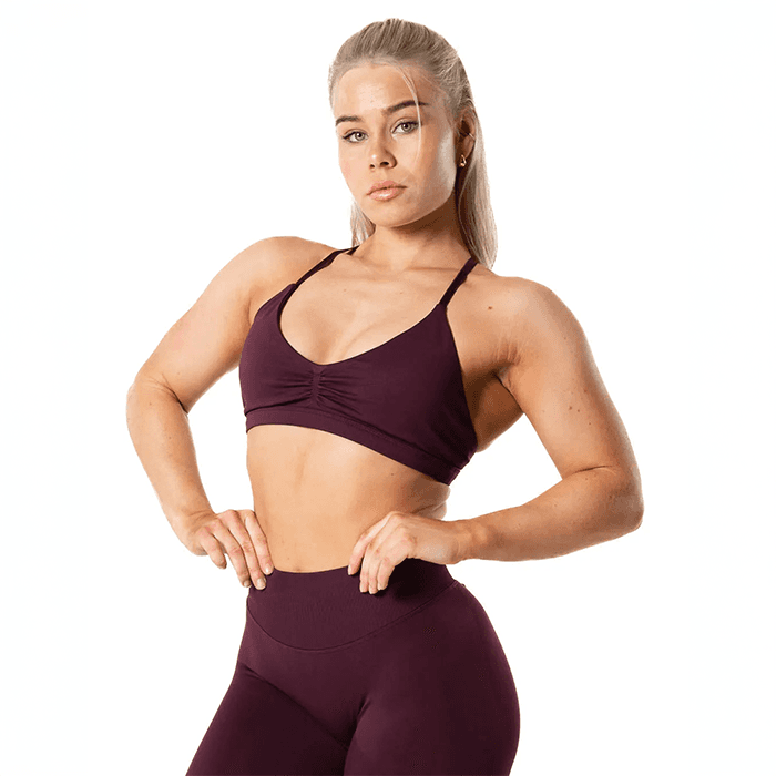 Aura Seamless Sport‑BH Röd – från Relode – 499 kr – hos Bodystore