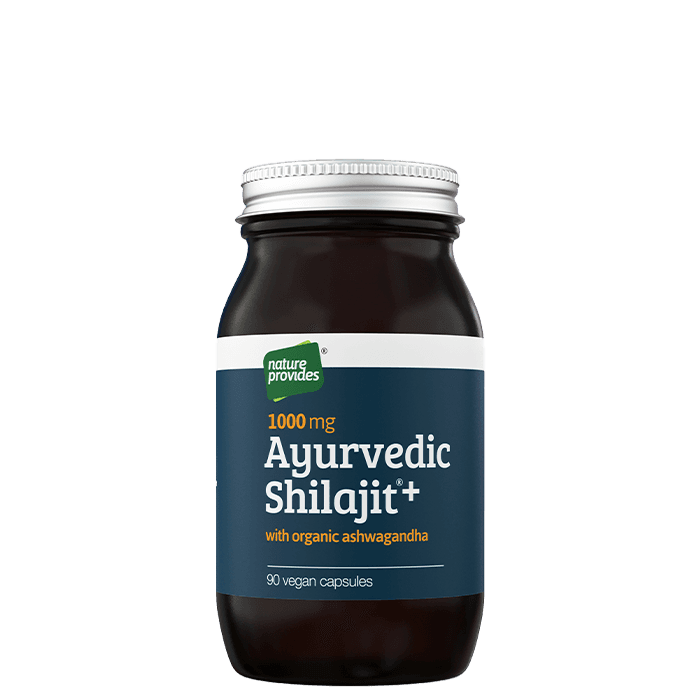 Shilajit & Ashwagandha 90 kapslar – från Nature Provides – 499 kr – hos Bodystore