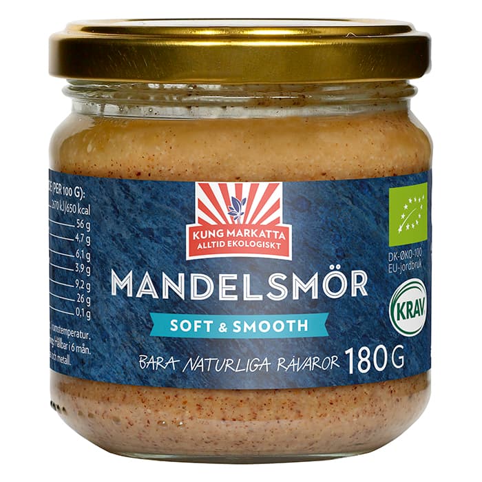 Almondbutter KRAV 180 g – från Kung Markatta – 85 kr – hos Bodystore