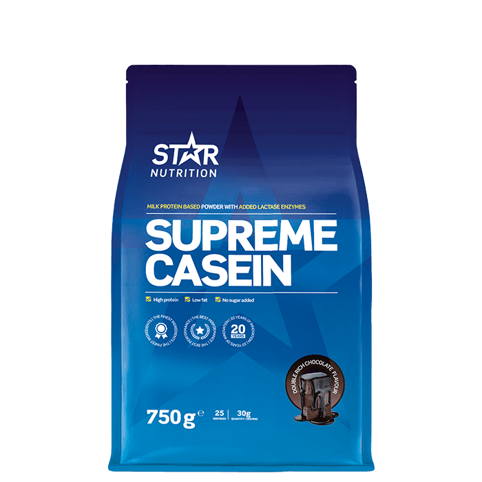 Supreme Kasein 750 g – från Star Nutrition – 279 kr – hos Bodystore