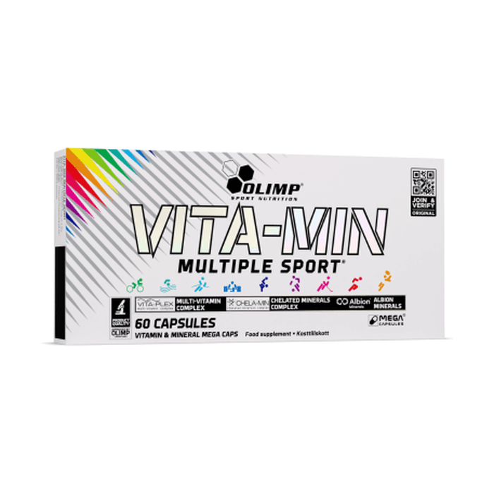 Vita-Min Multiple Sport Multivitamin 60 kapslar – från Olimp Sports Nutrition – 199 kr – hos Bodystore