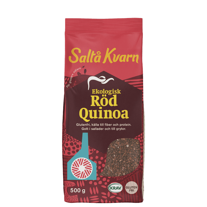Röd Quinoa 500 g – från Saltå Kvarn – 75 kr – hos Bodystore