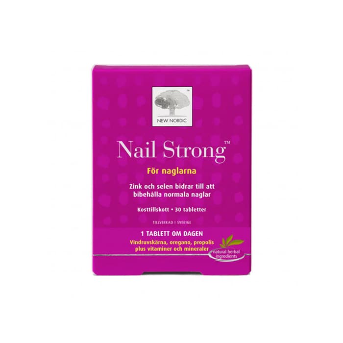 Nail Strong 30 tabletter – från New Nordic – 172 kr – hos Bodystore
