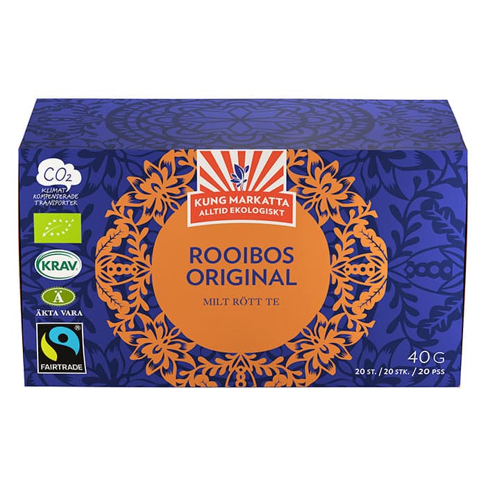 Rooibos Original 20 st – från Kung Markatta – 30 kr – hos Bodystore