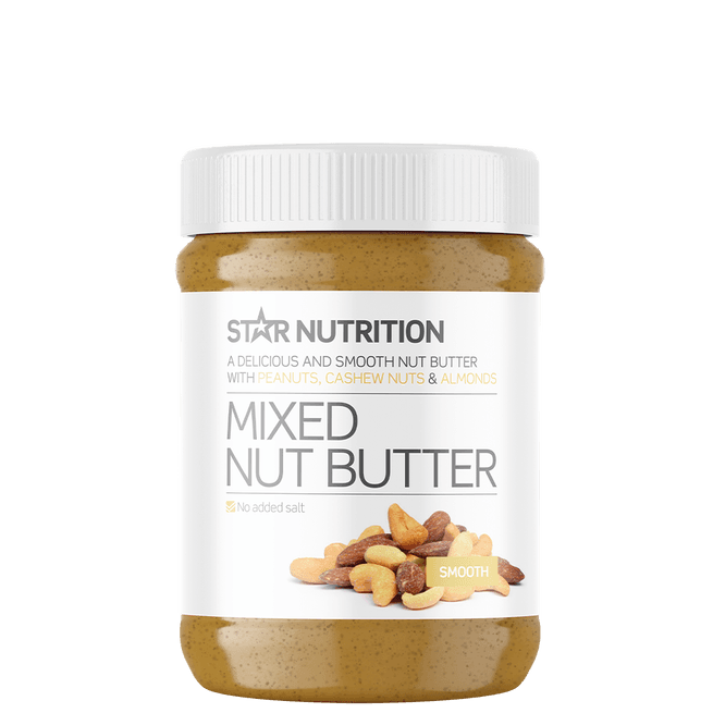 Nötsmör Mixed 350g – från Star Nutrition – 65 kr – hos Bodystore
