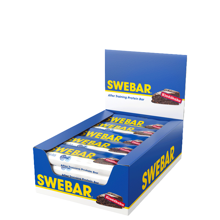 15 x Swebar 55 g Kladdkaka från Dalblads – köp hos Bodystore