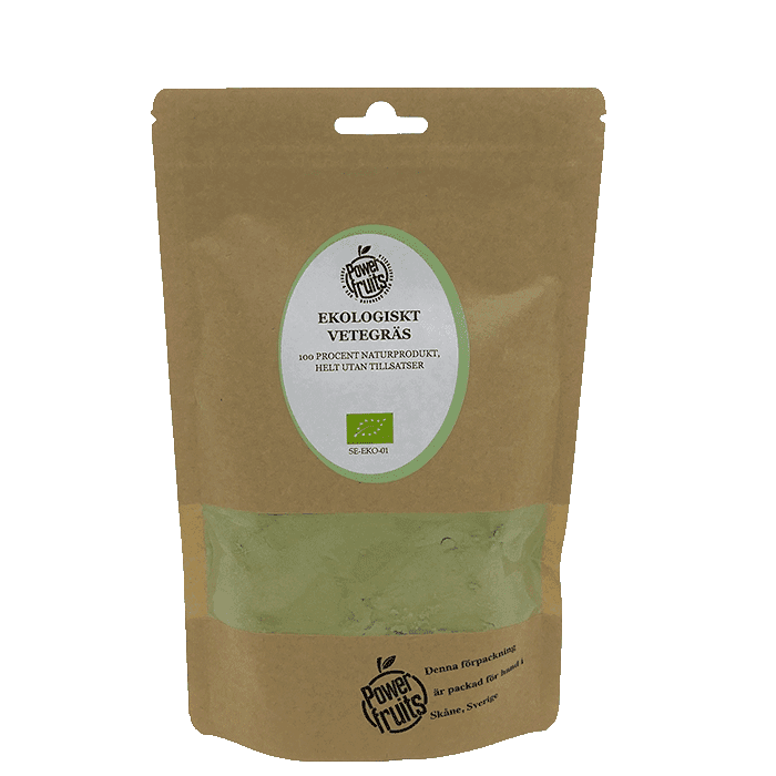 Ekologisk Vetegräspulver 250 g – från Powerfruits – 113 kr – hos Bodystore