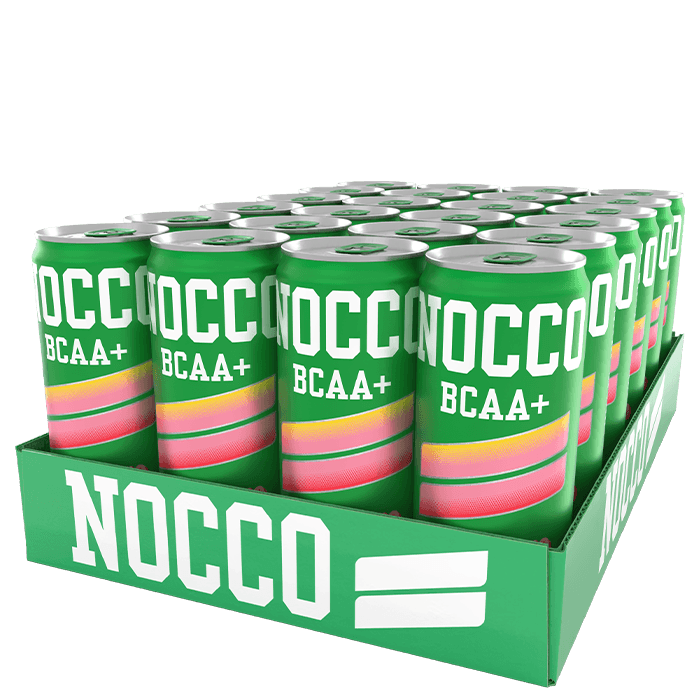 Flak 24 x NOCCO BCAA+ Koffeinfri 330 ml – från NOCCO – 499 kr – hos Bodystore