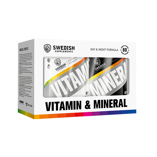 2 x Vitamin & Mineral Complex 120 kapslar – från Swedish Supplements – 289 kr – hos Bodystore