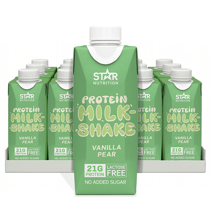 15 x Protein Milkshake 250 ml från Star Nutrition – köp hos Bodystore