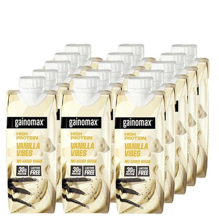 15 x Gainomax High Protein Drink 250 ml – från Gainomax – 349 kr – hos Bodystore