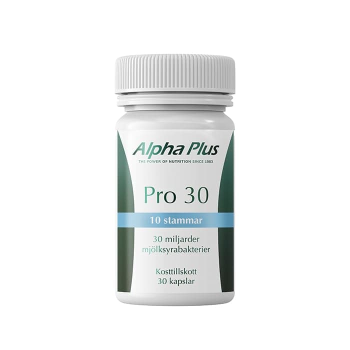 Pro 30 30 kapslar från Alpha Plus – köp hos Bodystore