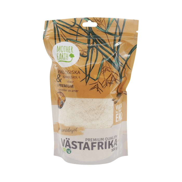 Jordmandelmjöl Premium RAW & Ekologiskt 500g – från Mother Earth – 102 kr – hos Bodystore