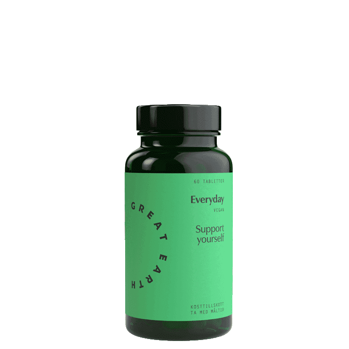 Everyday Multivitamin + Matsmältningsenzym 60 tabletter – från Great Earth – 187 kr – hos Bodystore