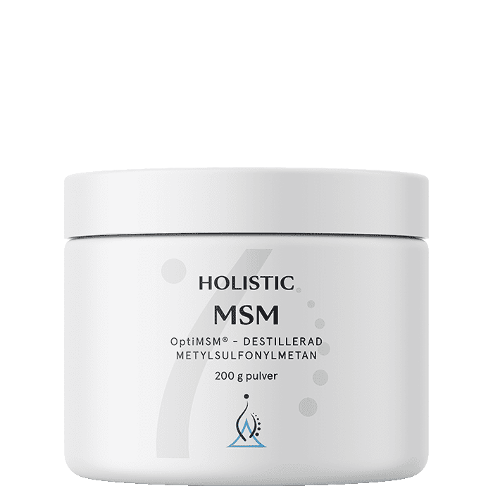 MSM 200 g Naturell – från Holistic – 149 kr – hos Bodystore