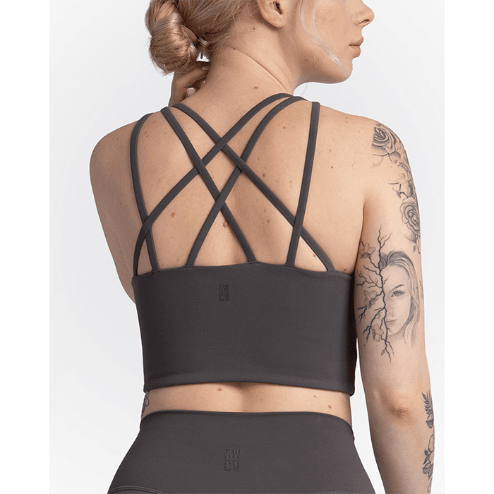 Studio Sports Bra, Graphite Grey – från AWCO – 177 kr – hos Bodystore