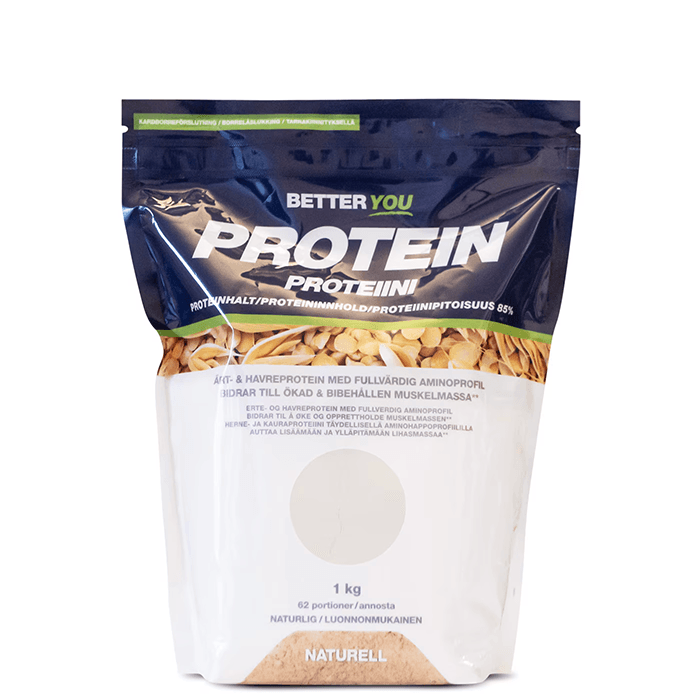Ärt och Havreprotein 1 kg Naturell – från Better You – 321 kr – hos Bodystore