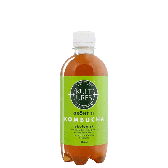 Kultures Kombucha Original Green Tea, 400 ml – från Kultures – 32 kr – hos Bodystore