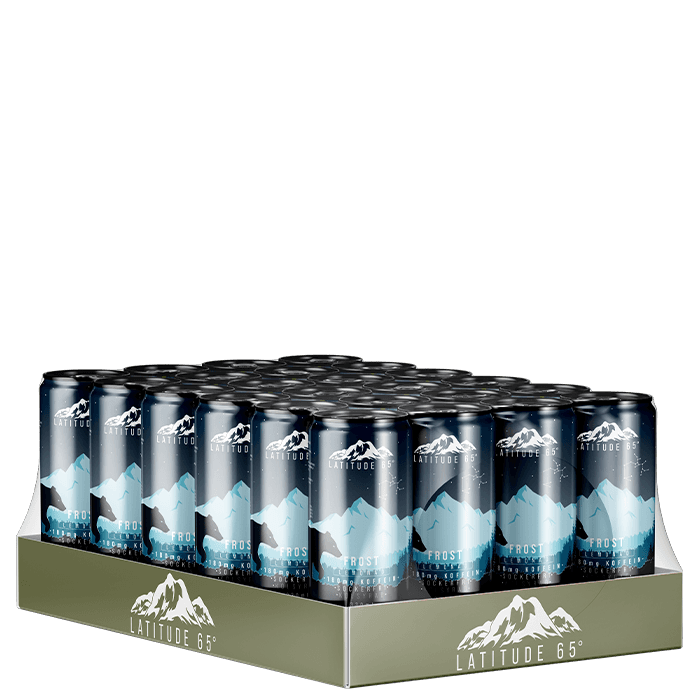 24 x Latitude 65 Energidryck 330 ml – från Latitude 65 – 399 kr – hos Bodystore