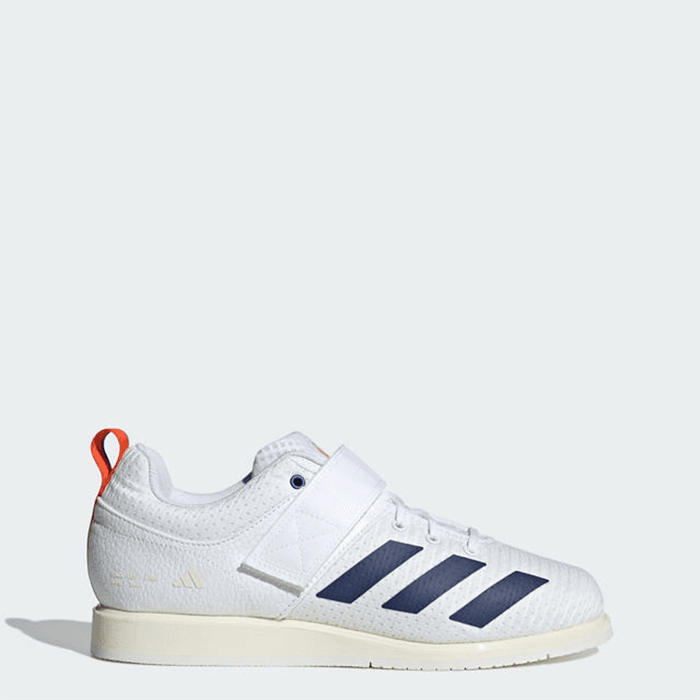 Powerlift 5 Skor Vit Mörkblå – från Adidas – 1399 kr – hos Bodystore