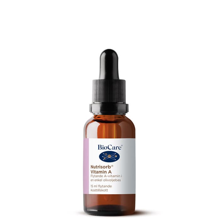 Nutrisorb A-vitamin 15 ml – från BioCare – 169 kr – hos Bodystore
