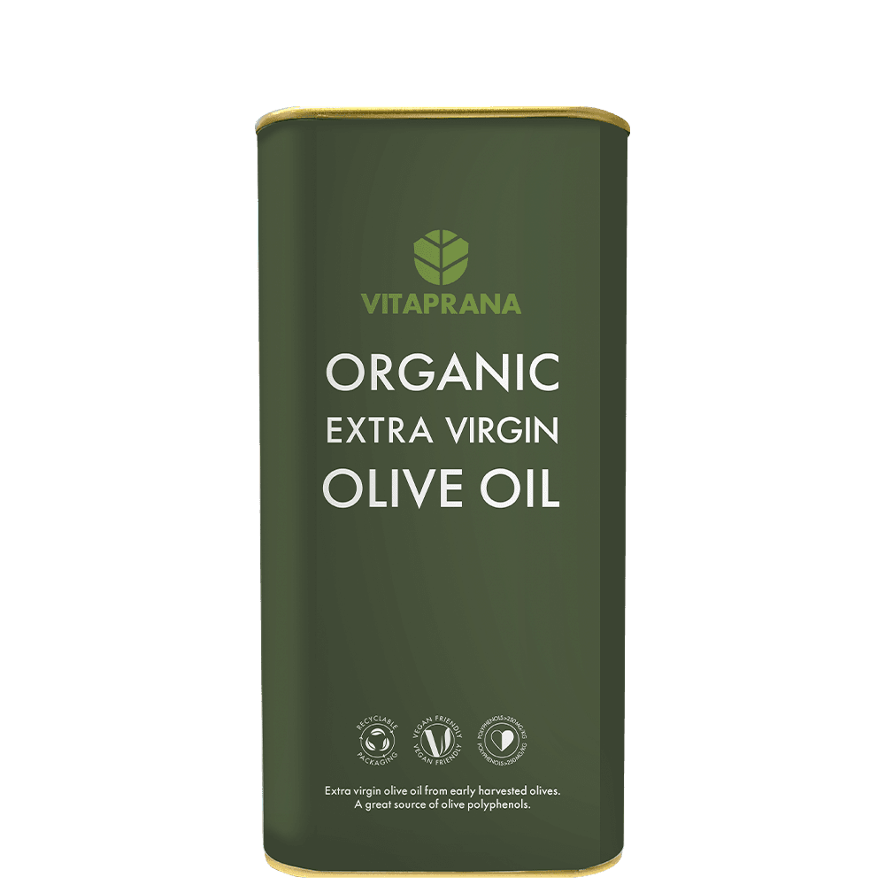 Organic Extra Virgin Olive Oil 1 liter – från Vitaprana – 349 kr – hos Bodystore