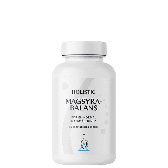 Magsyrabalans Enzymer 90 kapslar – från Holistic – 256 kr – hos Bodystore