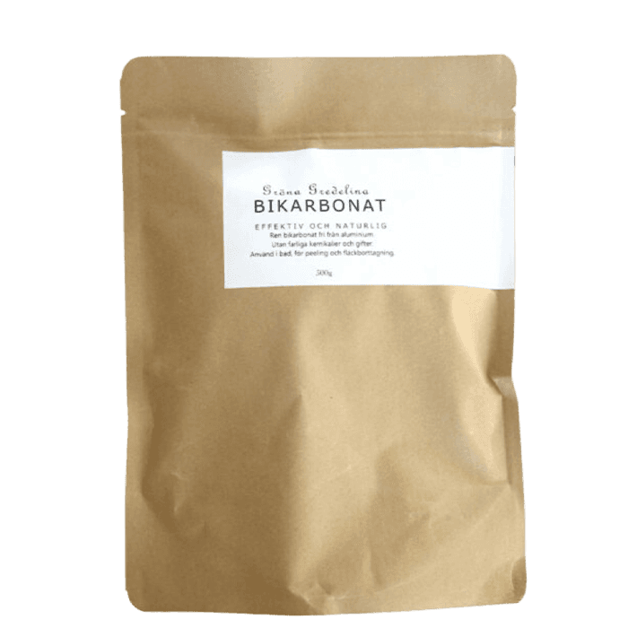Bikarbonat Naturell Storpack 500 g – från Gröna Gredelina – 89 kr – hos Bodystore
