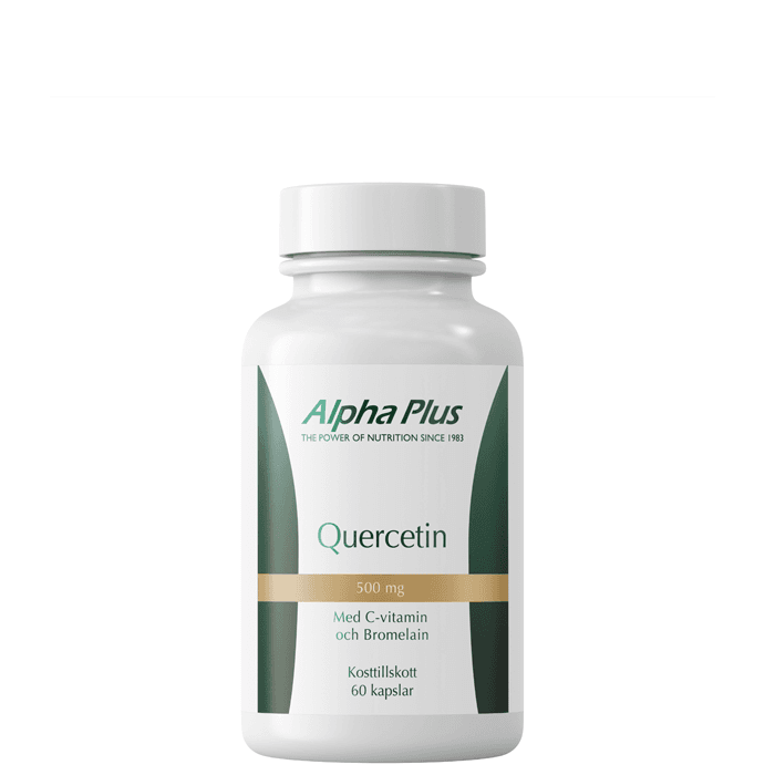 Quercetin 60 kapslar – från Alpha Plus – 299 kr – hos Bodystore