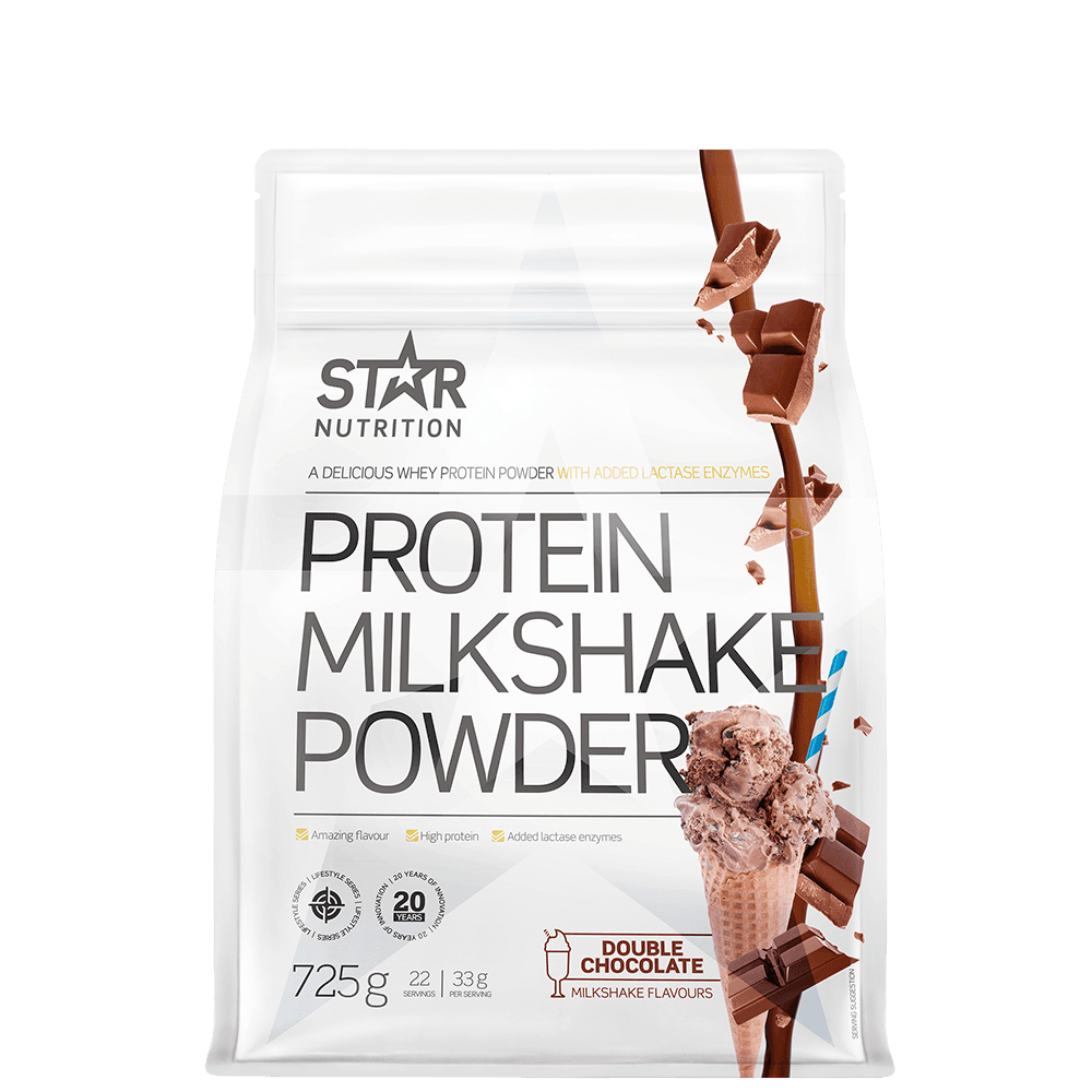 Protein Milkshake Powder, 725 g – från Star Nutrition – 229 kr – hos Bodystore