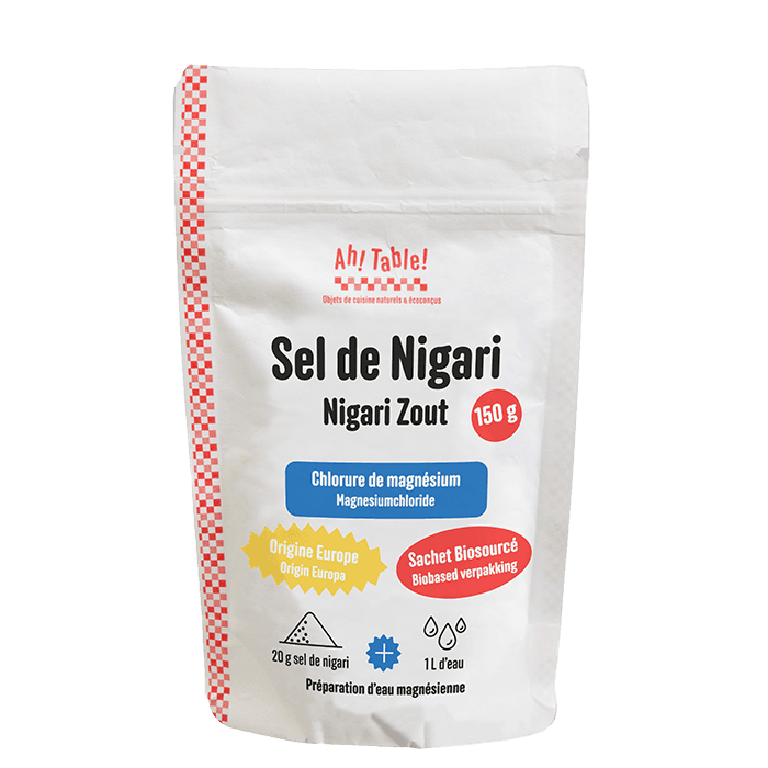 Nigari Salt Magnesiumklorid 1000 g – från Ah! Table! – 119 kr – hos Bodystore