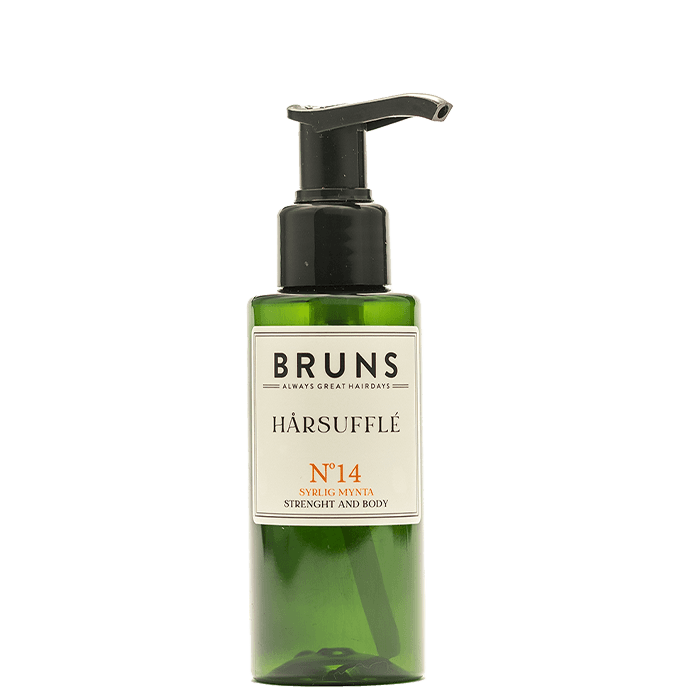 14 Hårsuffle Syrlig Mynta 200 ml från Bruns – köp hos Bodystore