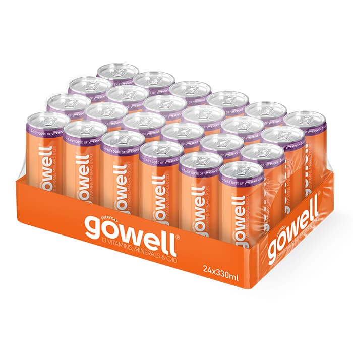 24 x GoWell Funktionsdryck Flak 33 cl – från GoWell – 429 kr – hos Bodystore
