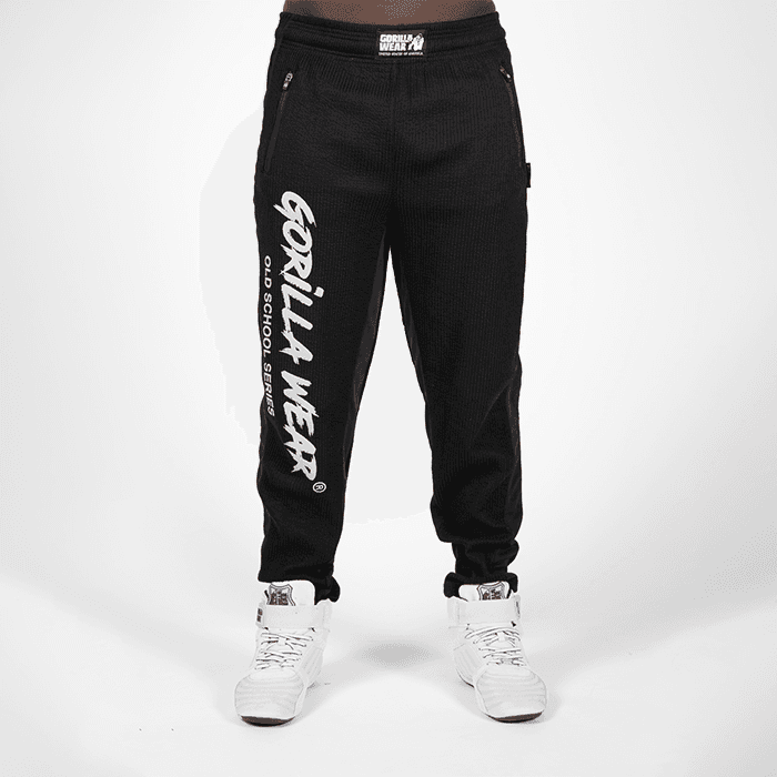 Augustine Old School Pants, Black – från Gorilla Wear – 549 kr – hos Bodystore