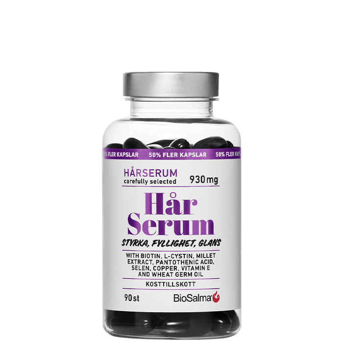 HårSerum 90 kapslar – från BioSalma – 159 kr – hos Bodystore