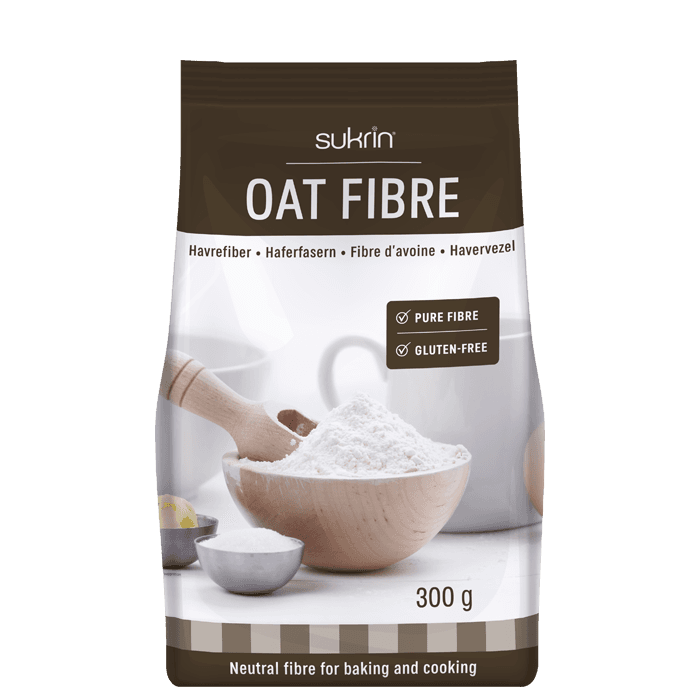 Havrefiber Glutenfri 300 g – från SUKRIN – 65 kr – hos Bodystore