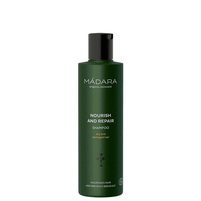 Närande och Reparerande Schampo 250 ml – från Mádara – 95 kr – hos Bodystore