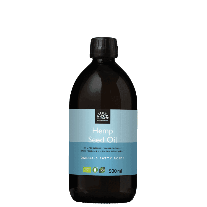 Hampafröolja 500 ml – från Urtekram – 159 kr – hos Bodystore