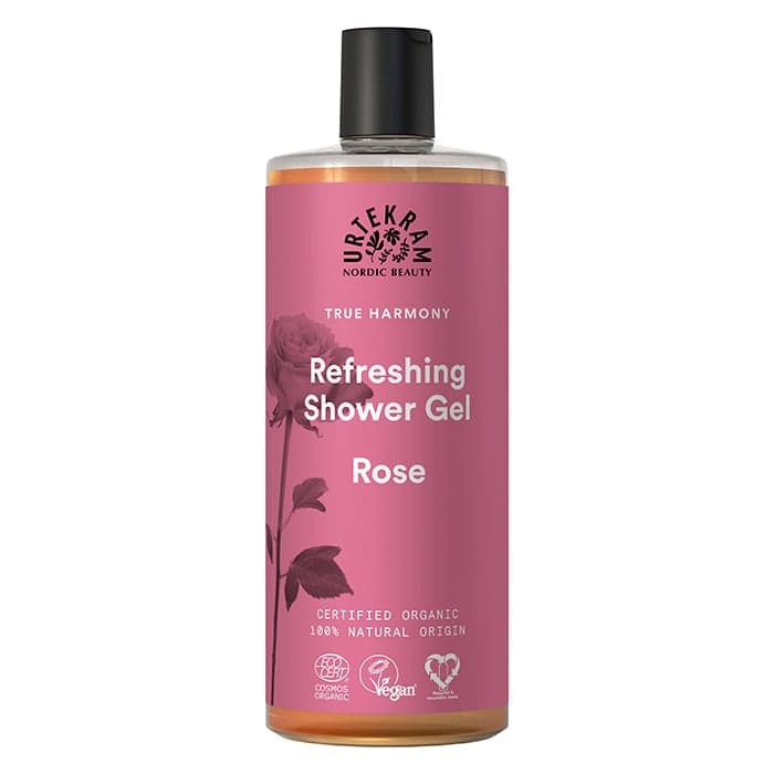 Duschgel Rose 500 ml – från Urtekram Nordic Beauty – 89 kr – hos Bodystore