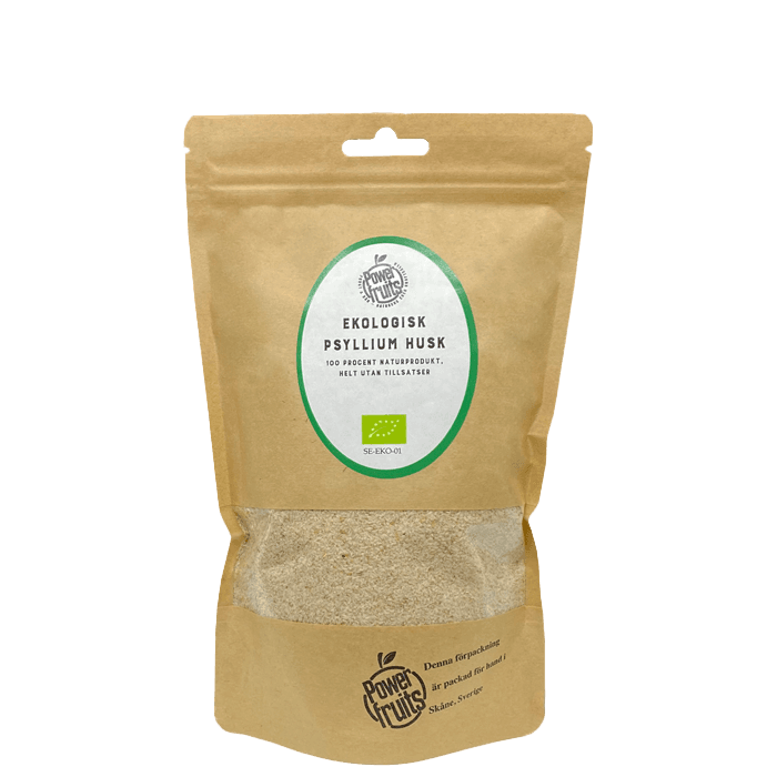 Ekologisk Psyllium Husk 500 g – från Powerfruits – 185 kr – hos Bodystore